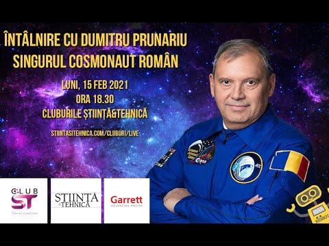 Conferinta Dumitru-Dorin Prunariu – Cucerirea Planetei Marte