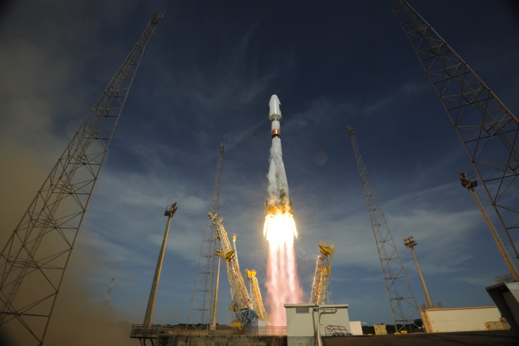 Lansarea Soyuz, cu doi sateliți galileo la bord