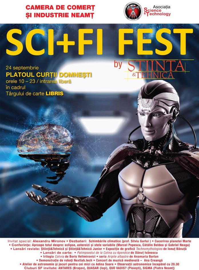 Afis Sci+Fi Fest 2021 Piatra Neamt