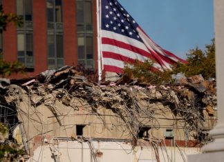 Satelitul dezvăluie transformările radicale de la Aripa de Est a Casei Albe 5 (1)