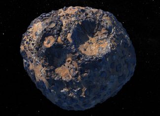 Asteroidul Psyche de 100.000 de cvadrilioane de dolari ar putea avea originea în vulcani metalici, sugerează un nou studiu 0 (0)