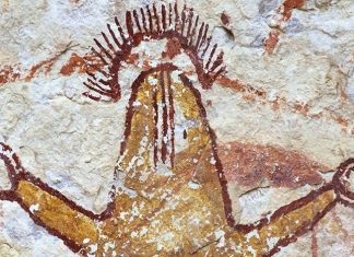 Arta străveche pe stânci de-a lungul frontierei SUA-Mexic dezvăluie viziuni indigene ale universului timp de peste 4,000 de ani 5 (2)