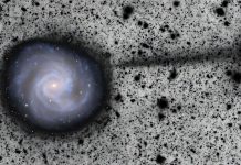 Observatorul Vera C. Rubin dezvăluie un flux stelar imens, ascuns în urma galaxiei M61