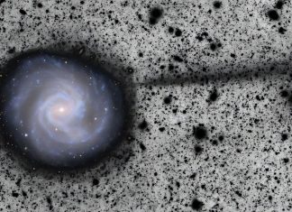 Observatorul Vera C. Rubin dezvăluie un flux stelar imens, ascuns în urma galaxiei M61 0 (0)