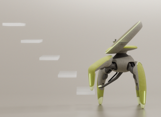 Concept Inedit de Scaun Robotic: Arată ca un Crab și te Poate Transporta prin Casă – Ajută și la Urca în Mașină 3 (2)