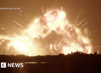 Explozia unei rachete aruncă îndoieli asupra planurilor NASA pentru Luna 0 (0)